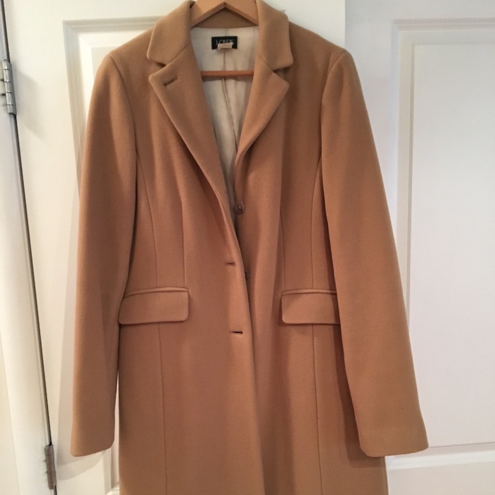 J.Crew Plaza wool-cashmere coat with Thinsulate